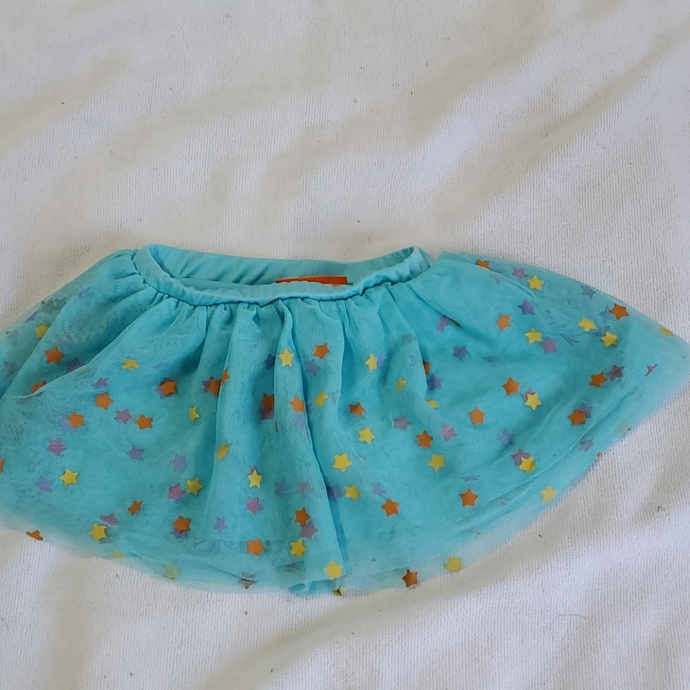 ⭐Nickelodeon tulle tutu colorful Skort girls 2t